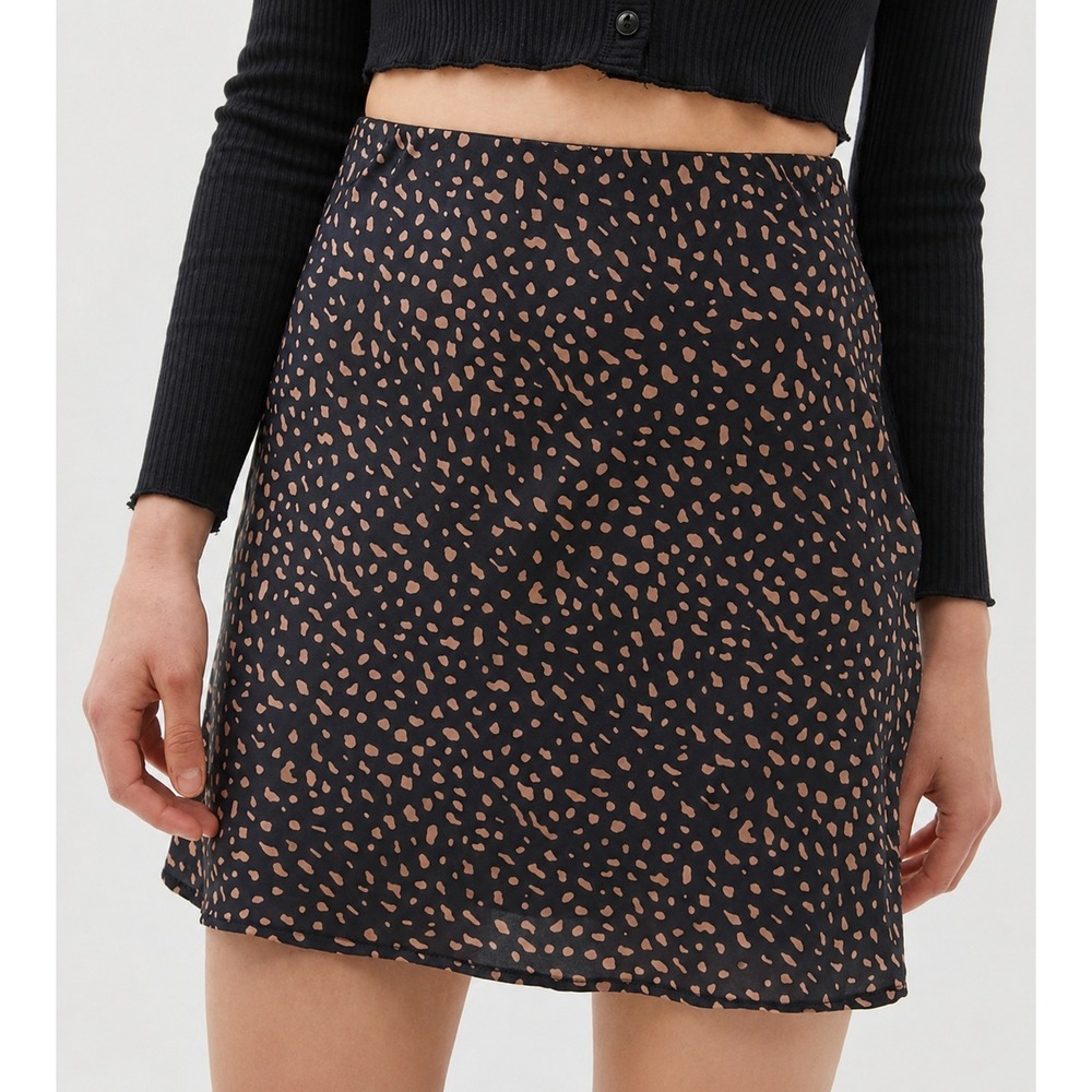 Urban Outfitters Midi Milkmaid Polka Dot Skirt Women‎ S Date Night Essential